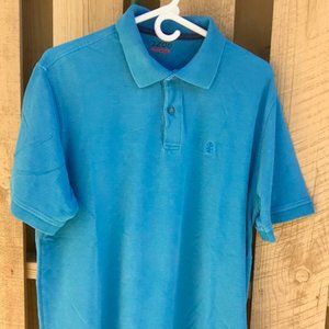 Izod men's large blue polo